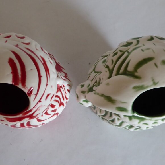 NEW 2020 LOST TEMPLE TRADERS SHRUNKEN SANTA CLAUS HEAD CERAMIC TIKI MUG SET - Picture 12 of 13